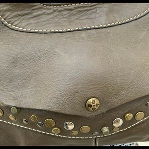 COPY - COPY - Patricia Nash Dark Green Shoulder Tote